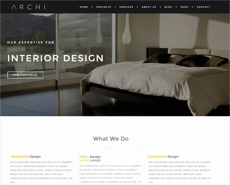 Interior Design Template Free Best Of 23 Interior Design Website themes &amp; Templates