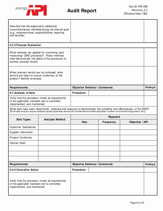 Internal Audit Checklist Template Awesome Download iso 9001 Internal Audit Checklist Xls