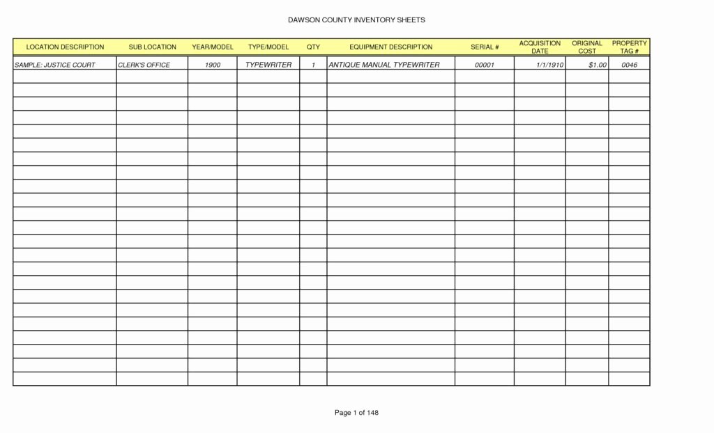 Inventory Control Excel Template Best Of Inventory Control Spreadsheet Template Free Inventory