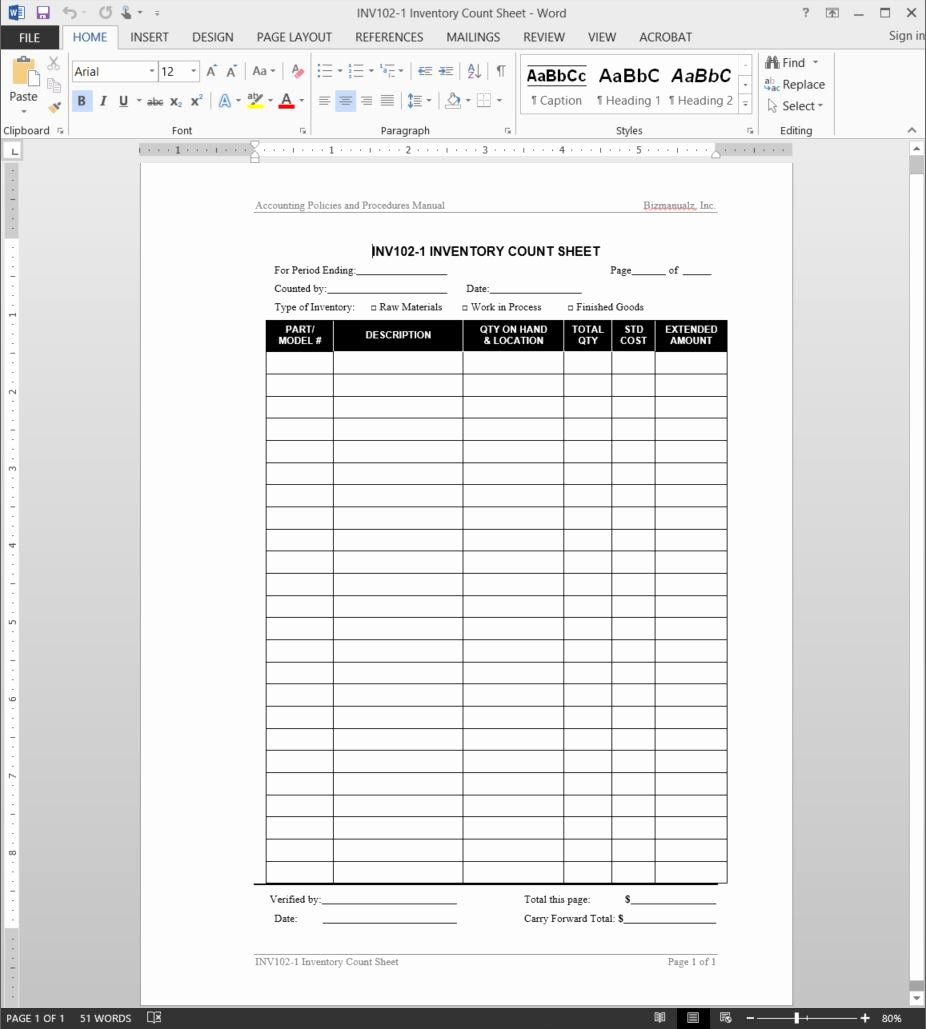Inventory Cycle Count Excel Template Fresh 3 Excel Inventory Count Sheet Templates Excel Xlts