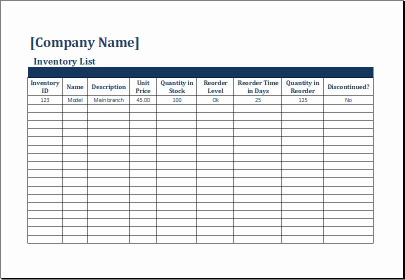 Inventory Cycle Count Excel Template New Search Results for “inventory Sheets” – Calendar 2015