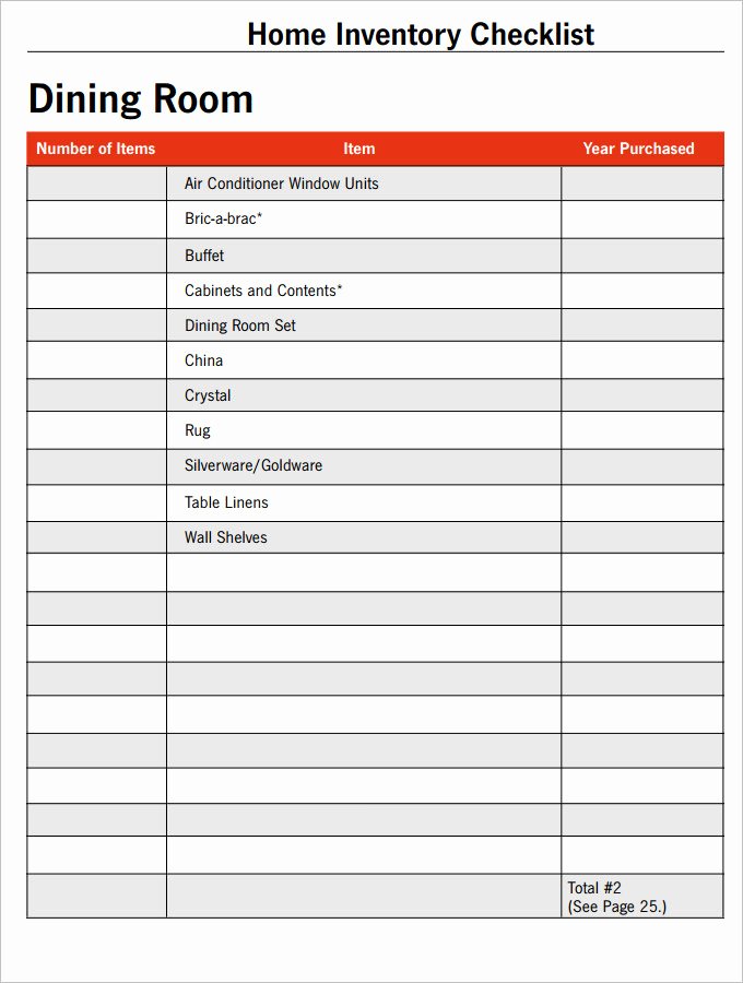 Inventory List Template Excel Beautiful Inventory Checklist Templates