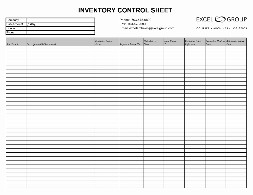 Inventory Sheet Template Excel Best Of 15 Free Inventory Templates &amp; Samples In Excel