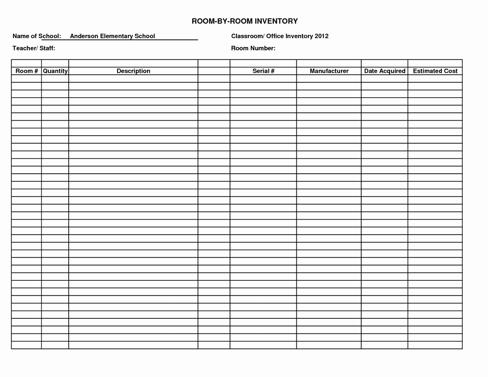 Inventory Worksheet Template Excel Unique Excel Inventory Spreadsheet Template Inventory Spreadshee