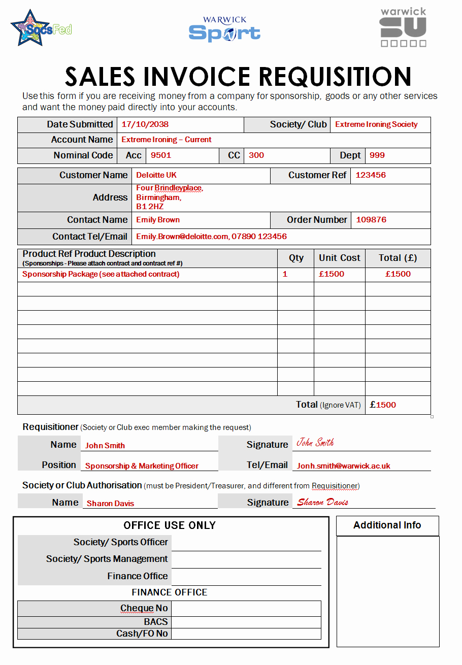 Invoice and Receipt Template Best Of Sponsorship Invoice Sponsorship Invoice Template Welding