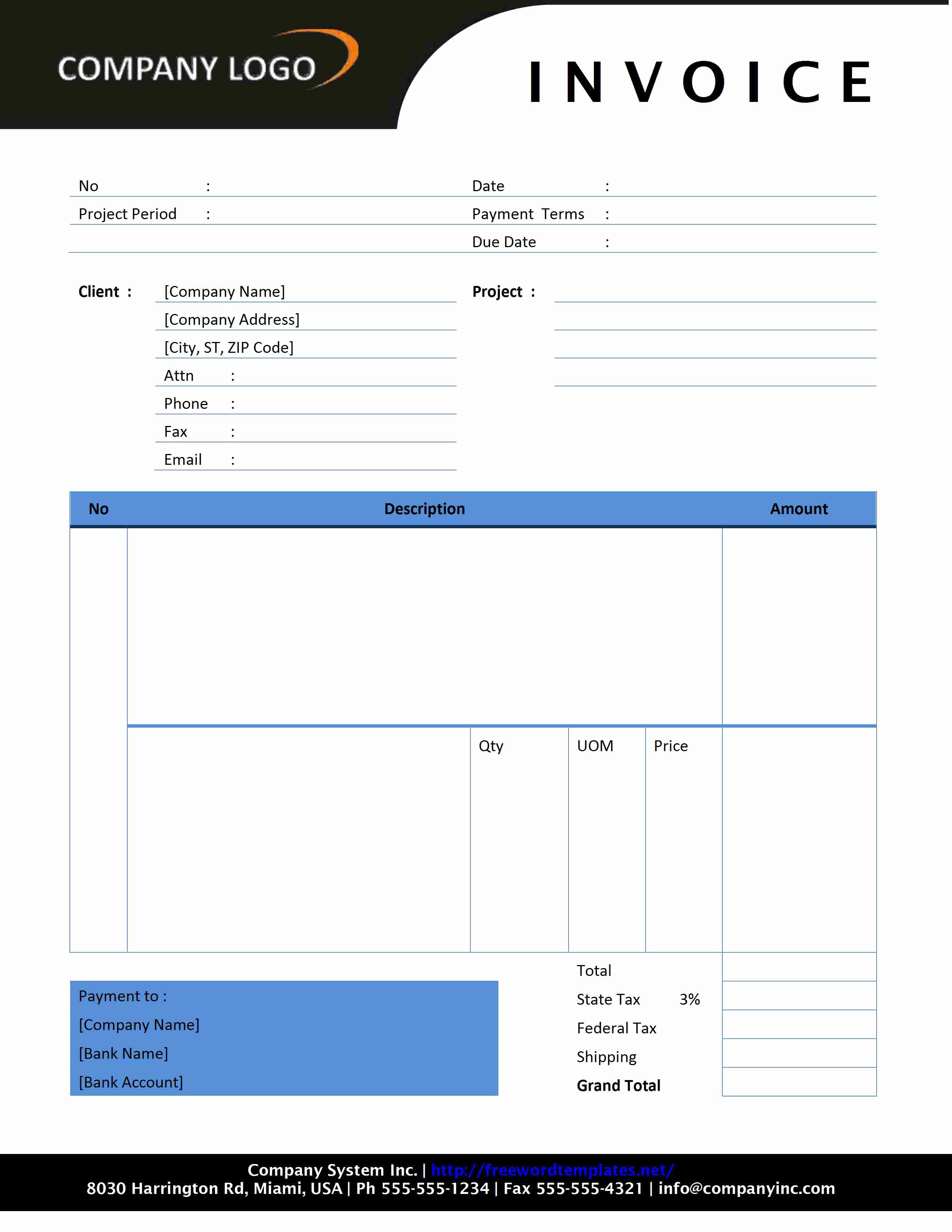 Invoice Template for Consulting Services Awesome Consultant Invoice