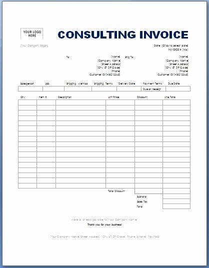Invoice Template for Consulting Services Beautiful 202 Best Microsoft Templates Images On Pinterest