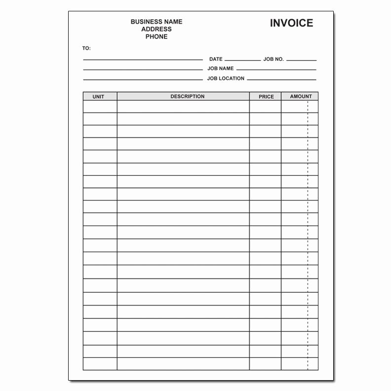 Invoice Template for Contract Work Best Of Contractor Invoices Construction Invoice Custom