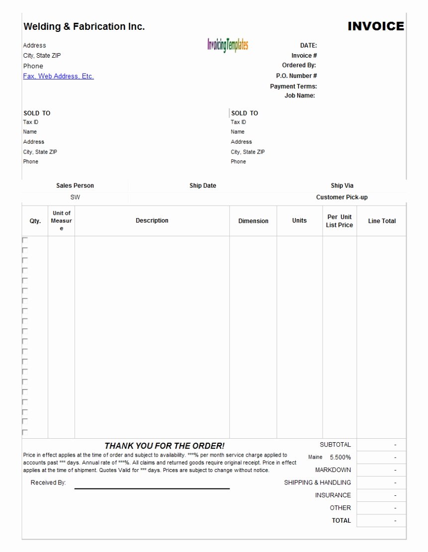 Invoice Template for Hours Worked Awesome Invoice Template Australia No Gst Invoice Template Ideas