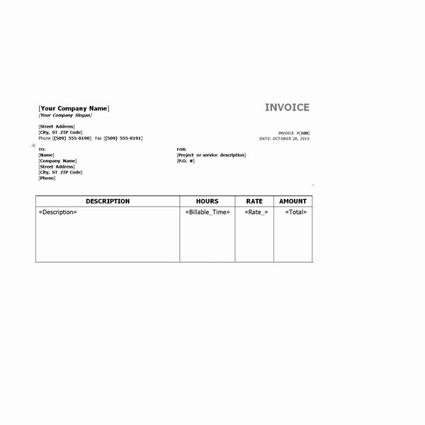 Invoice Template for Hours Worked Elegant How to Setup Ms Excel Time Tracking for Your Home Fice