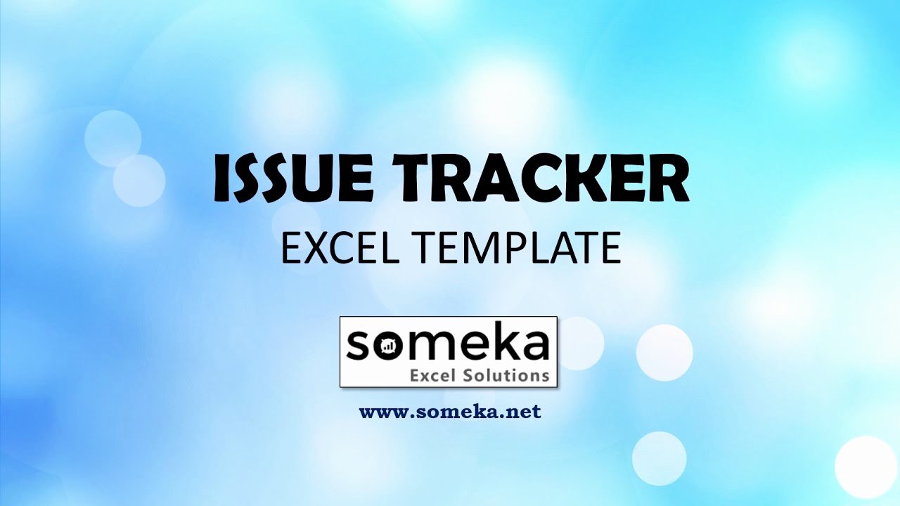 Issue Tracking Template Excel Inspirational issue Tracker Excel Template to Track Project Management