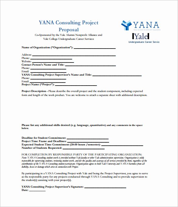 It Consulting Proposal Template Inspirational 21 Project Proposal Templates Pdf Doc