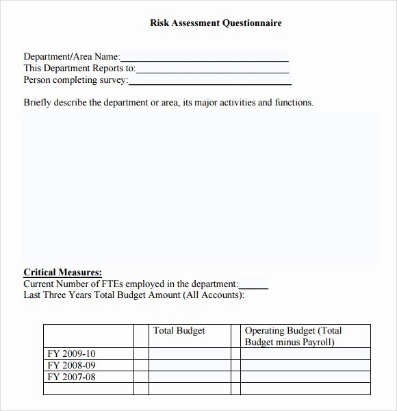 It Risk assessment Template Fresh Sample It Risk assessment Template 12 Free Documents In