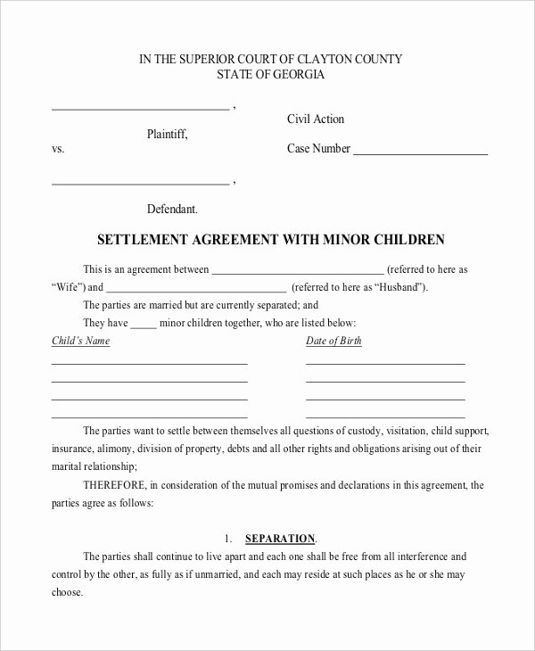 It Support Contract Template Pdf Awesome Child Support Agreement Template Beepmunk