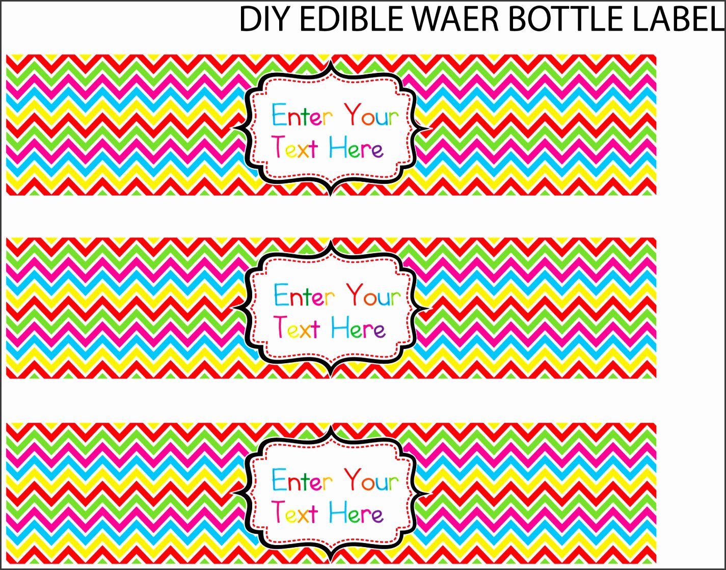 Label for Water Bottle Template Luxury 8 Water Bottle Label Template Free Word Sampletemplatess