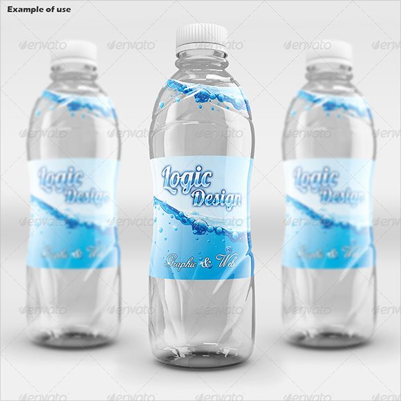 Label for Water Bottle Template New 8 Water Bottle Label Templates – Free Samples Examples