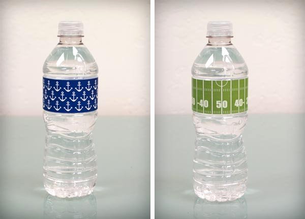 Label for Water Bottle Template Unique Bump Smitten Diy Shower Water Bottle Labels Free Download