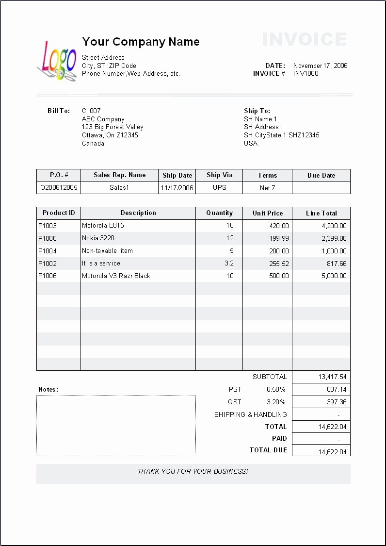 Landscaping Invoice Template Free Best Of Landscape Invoice Template Invoice Template Ideas
