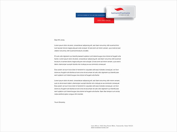 Law Firm Letterhead Template New 14 Law Firm Letterhead Template Free Psd Eps Ai
