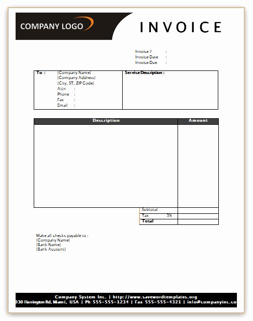 Lawn Care Invoice Template New Lawn Care Invoice Template Word