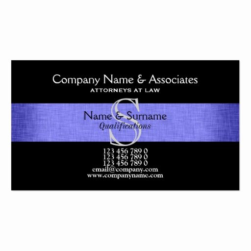 Lawyer Business Card Template Lovely attorney Lawyer Double Sided Standard Business Cards Pack
