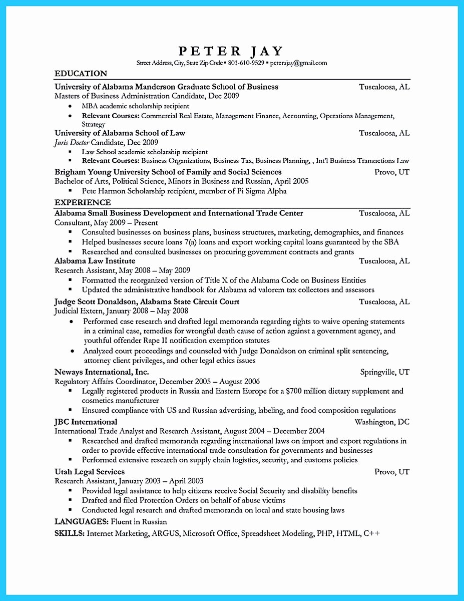 Legal Resume Template Word Beautiful Arranging A Great attorney Resume Sample