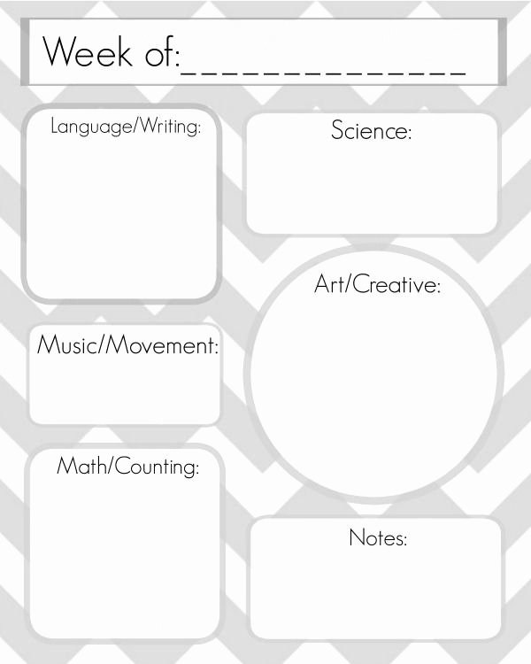 Lesson Plans for toddlers Template Luxury Best 25 Weekly Lesson Plan Template Ideas On Pinterest