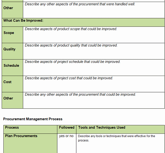 Lessons Learned Project Management Template Best Of Project Lessons Learned Template