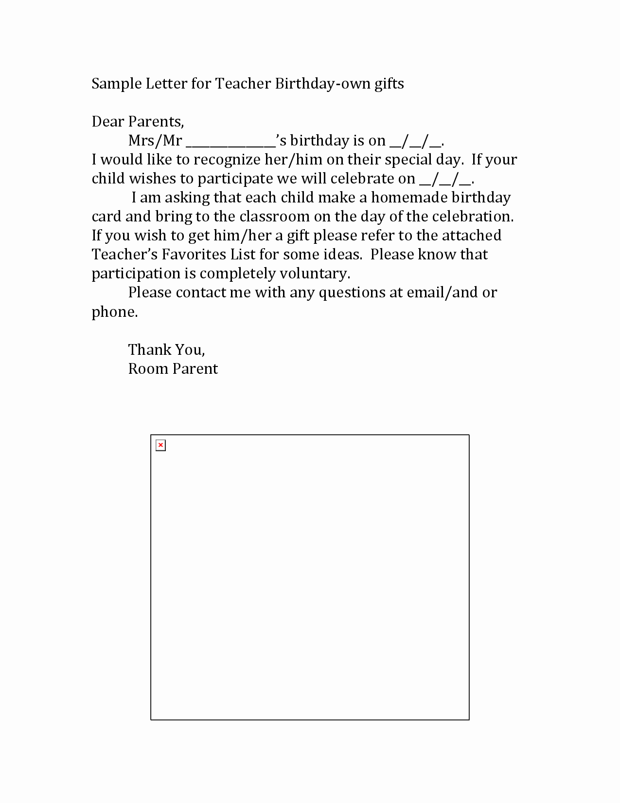 Letter to Parent Template Best Of Teacher Templates Letters Parents