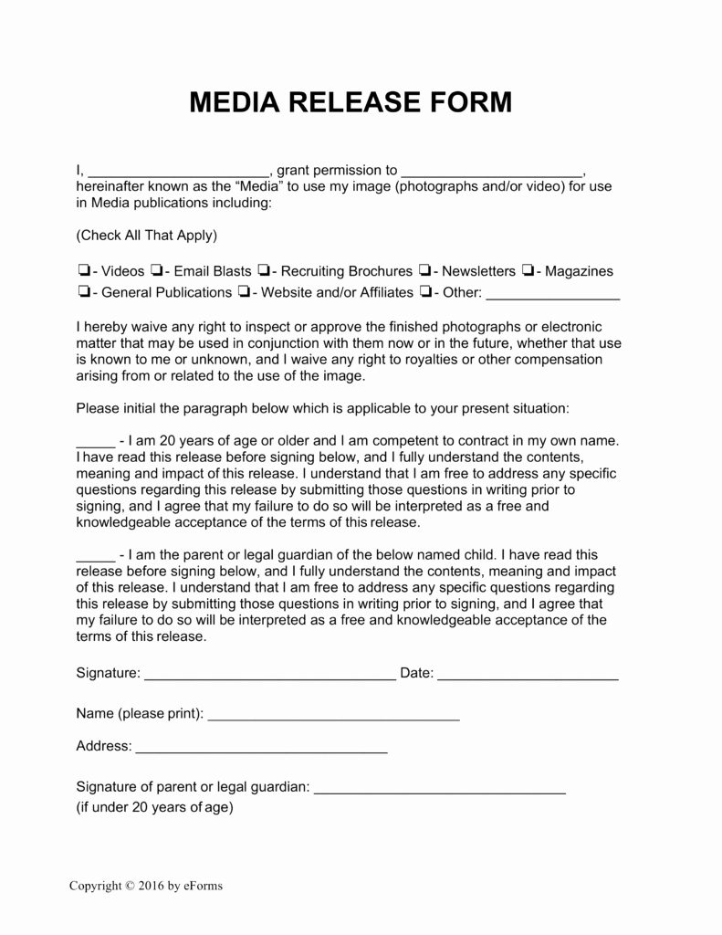 Liability Waiver form Template Free Elegant Liability Release form form Trakore Document Templates