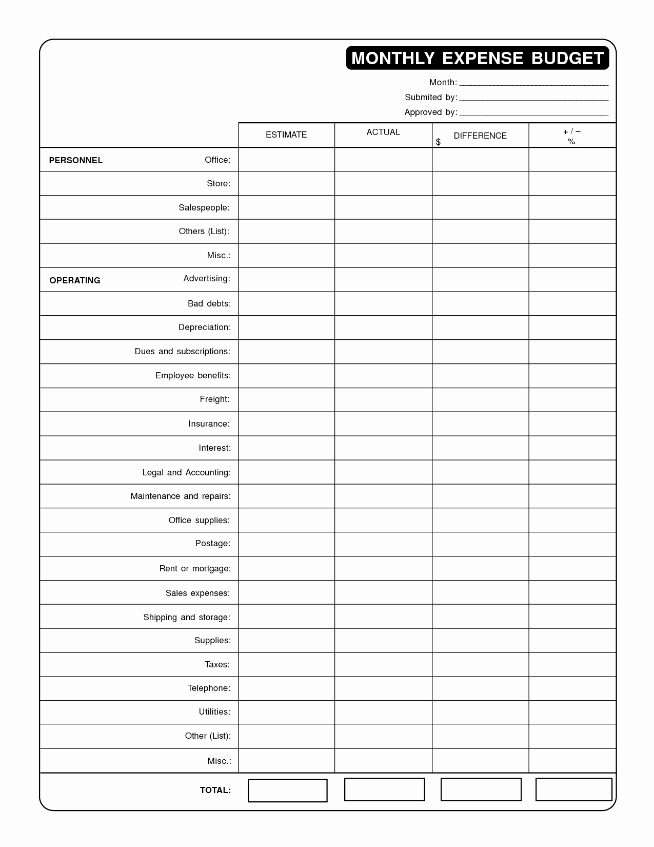 List Of Monthly Expenses Template Elegant 16 Best Of Bud Worksheet Monthly Bill Blank