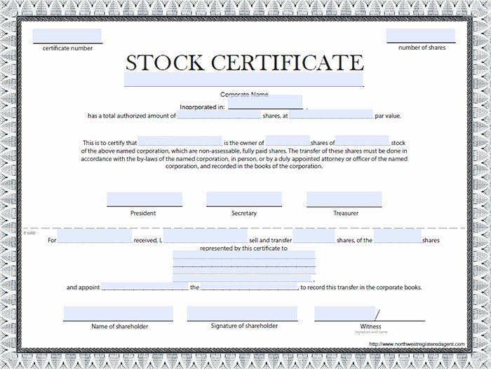 Llc Stock Certificate Template New 21 Stock Certificate Templates Word Psd Ai Publisher
