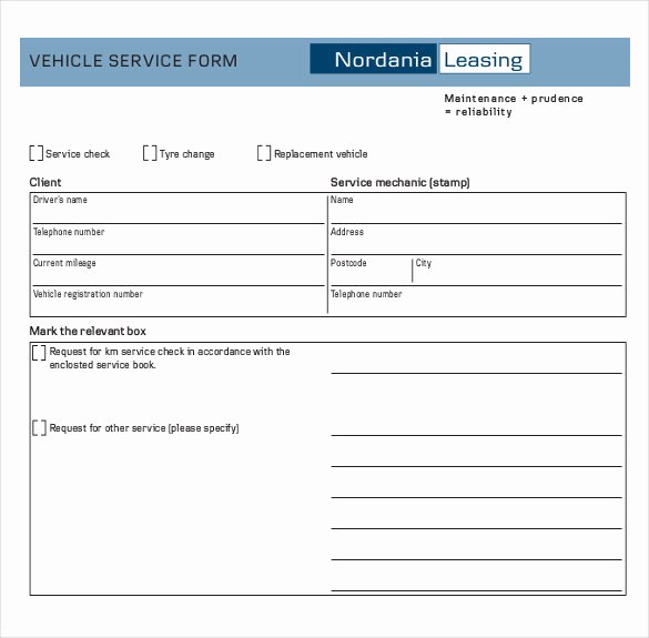 Maintenance Request form Template Luxury 23 Repair order Templates – Free Sample Example format