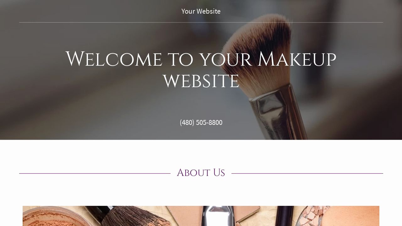Makeup Artist Website Template New Example 13 Makeup Website Template