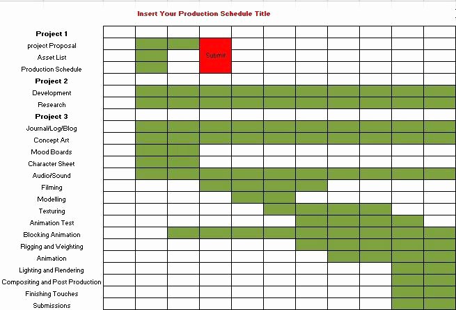 Manufacturing Production Schedule Template Best Of Daily Production Schedule Template is Very Important for