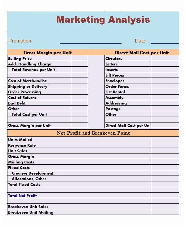 Market Analysis Report Template Elegant 12 Market Analysis Samples Examples Templates