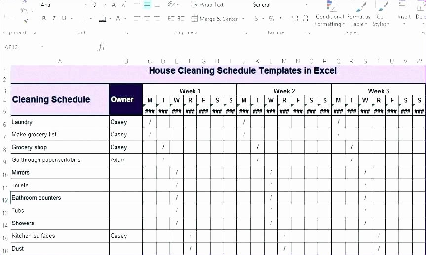 Master Cleaning Schedule Template Lovely Master Sanitation Schedule Template Excel – Superscripts