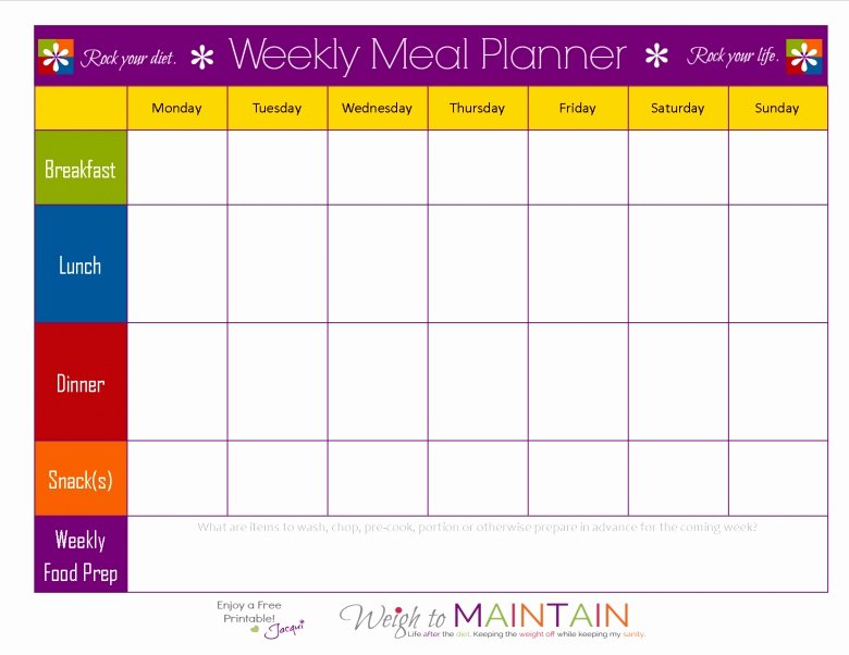 Meal Plan Calendar Template Elegant 21 Day Fix Blank Calendar Printable Free Calendar Template