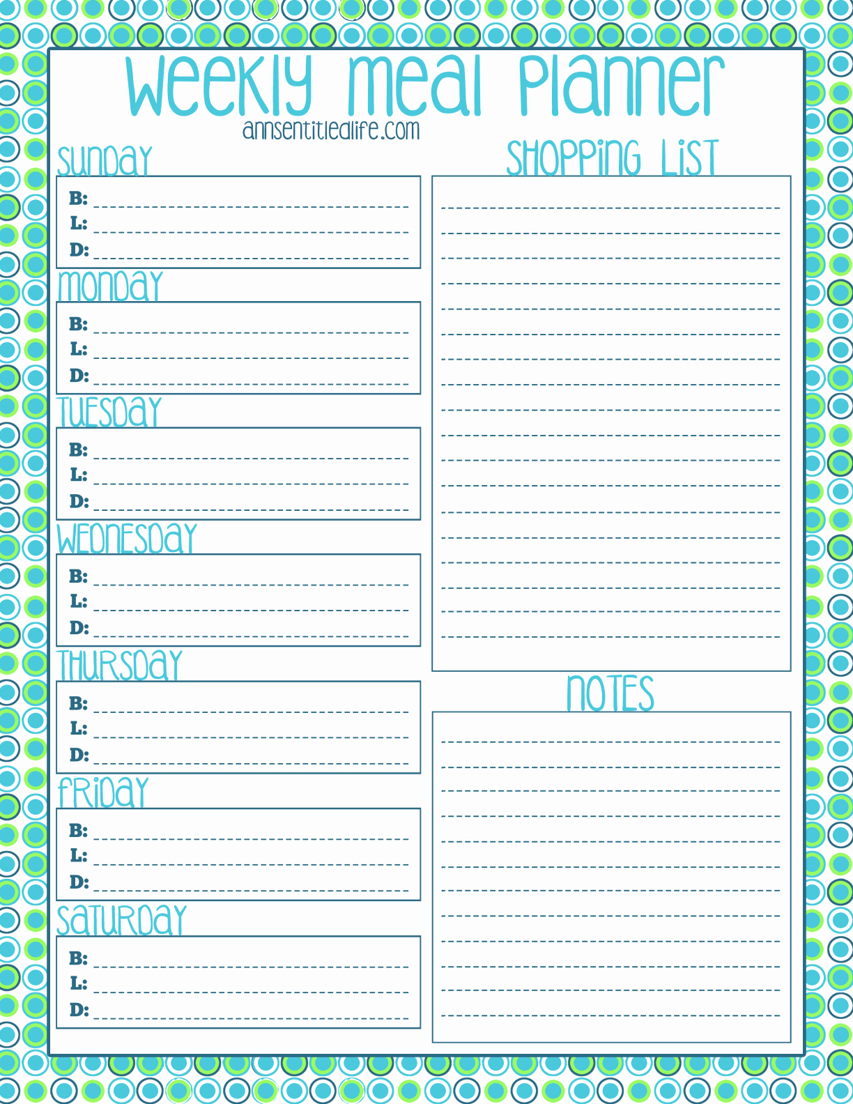 Meal Plan Calendar Template Unique Free Printable Recipe Card Meal Planner and Kitchen Labels