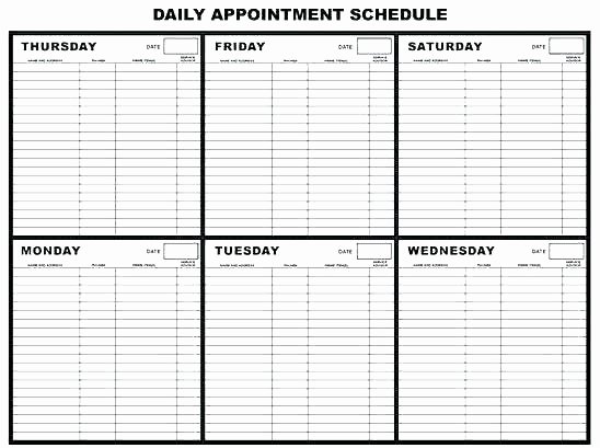 Medical Appointment Scheduling Template Elegant Doctor Schedule Template – Maney