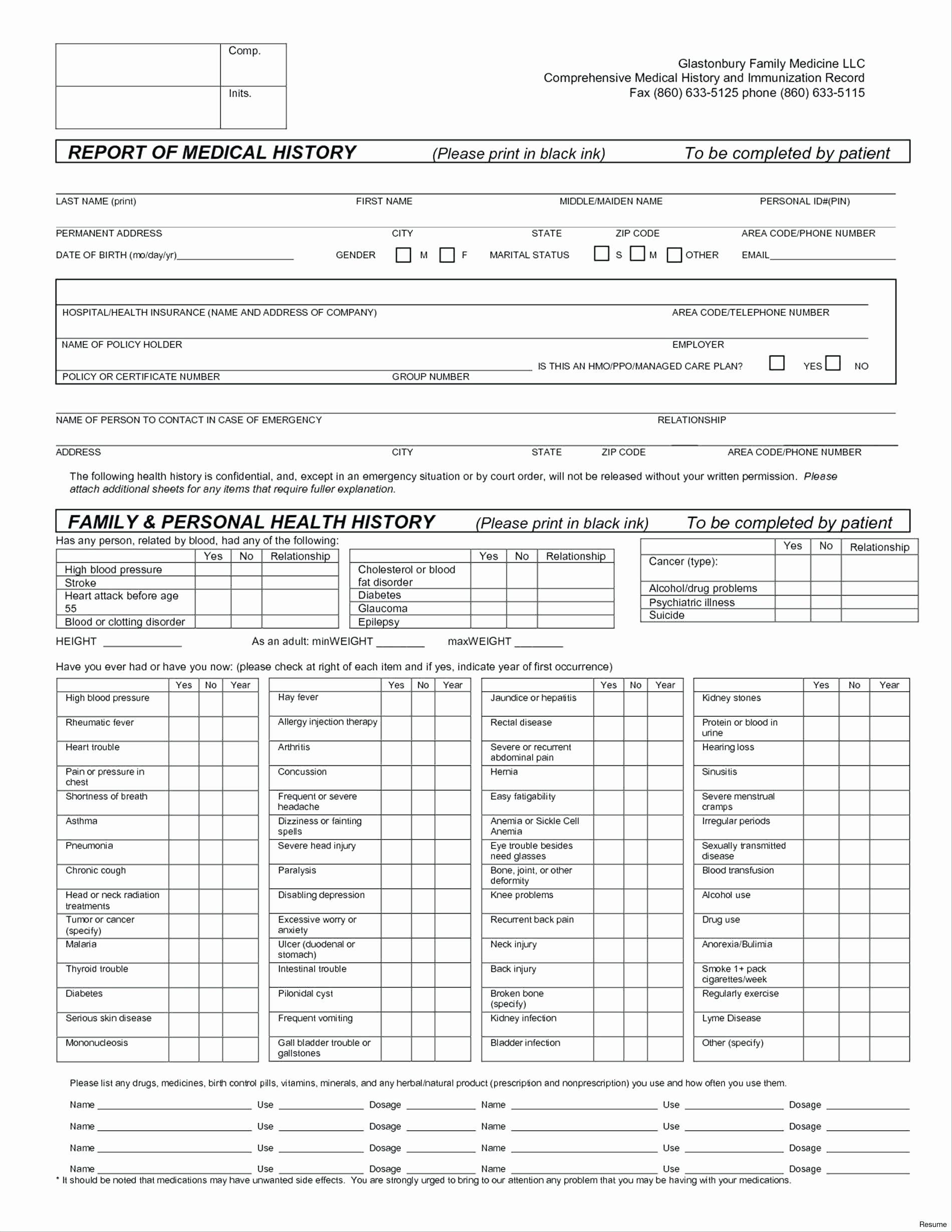 Medical Record form Template Inspirational Telephone Log Sheet Template Baskanai