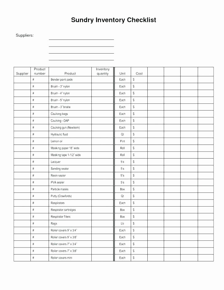 Medical Supply Inventory List Template Fresh Supply List Template Medical Supply List Medical Supply