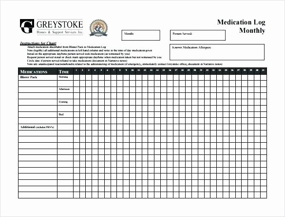 Medication Schedule Template Excel Best Of Medication Schedule Template A Free Printable Chart Excel