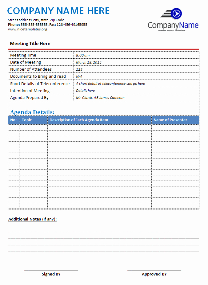 Meeting Agenda Template Word Free Lovely Ms Word Sample Meeting Agenda Template