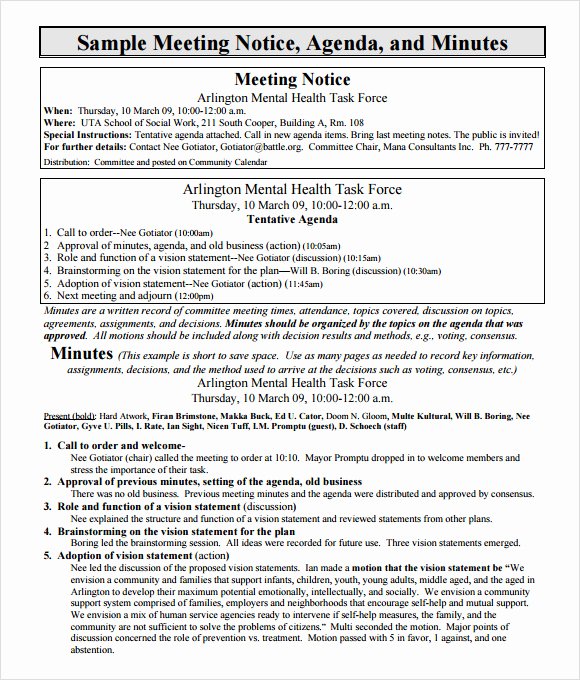 Meeting Note Template Word New Meeting Notes Template 9 Download Free Documents In Pdf