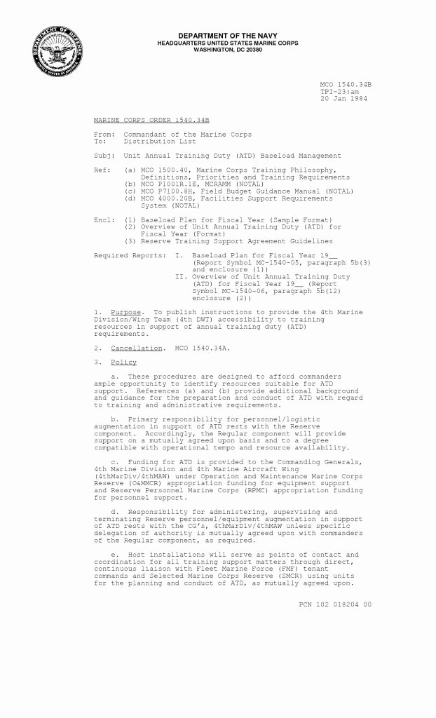 Memorandum Of Sale Template Unique Memorandum Understanding Template Navy New Naval Letter