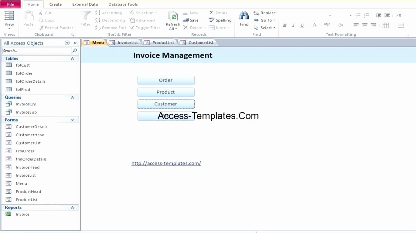 Microsoft Access 2007 Template Fresh Template Ms Access Document Management Template
