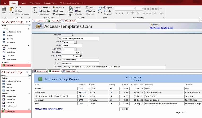 Microsoft Access Customer Database Template Luxury Access Database Templates Beepmunk