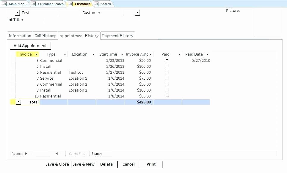 Microsoft Access Customer Database Template Luxury Customer Database Access Template Client Microsoft Student