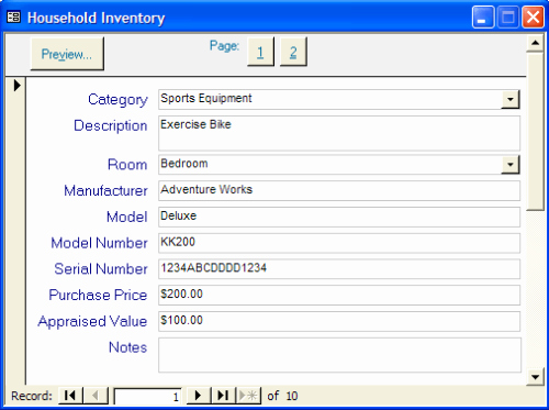 Microsoft Access Inventory Template Lovely Microsoft Access Template